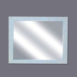Mirror with White Poly Frame