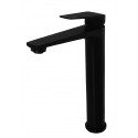 Tall Black Basin Mixer