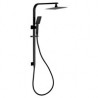  Shower System With Rail (Black)  