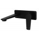 Black Basin/Bath Mixer With Spout