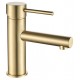 Ideal Brushed Gold Basin Mixer 