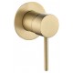 Ideal Brushed Gold  Wall Mixer 