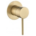 Ideal Brushed Gold  Wall Mixer 