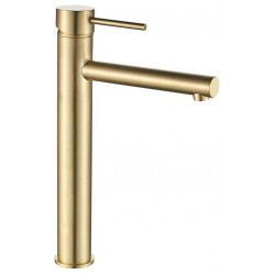 Ideal High Basin Mixer (Brushed Gold)