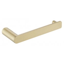 Sleek Toilet Roll Holder (Brushed Gold)