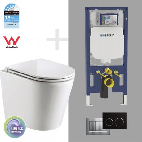 PARMA Geberit Package FLOOR/WALL HUNG TOILETS