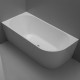 Milan Corner Free Standing Bathtub