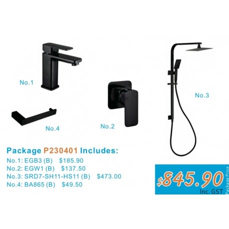 Elegant Plumbing series Package Sale