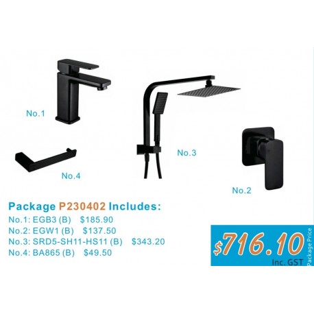 Elegant Plumbing Series Basic Package Promotion