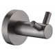 Ideal Double Robe Hook (Brushed Gun Metal)