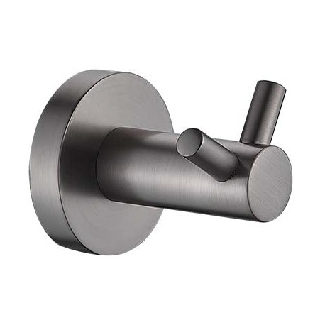 Ideal Double Robe Hook (Brushed Gun Metal)