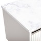 Bianco Marble Stone Top, Full Slab