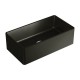 Benson Single Butler Sink, Large, Matte Black