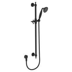 Lillian Rail Shower, Matte Black