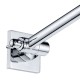 Slice Square Swivel Arm Wall Shower