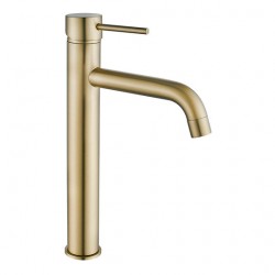 Ideal High Basin Mixer (Brushed Gold)