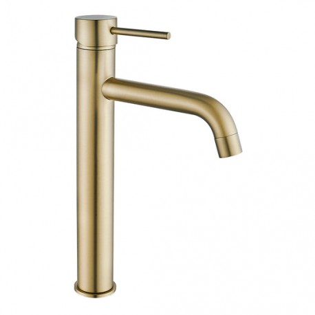 Ideal High Basin Mixer (Brushed Gold)