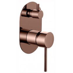 Ideal Wall Mixer With Diverter (Rose Gold)