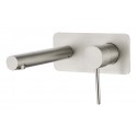 Ideal Wall Mixer With Outlet (Brushed Nickel)