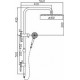 Ideal Shower System With Rail (Brushed Nickel)