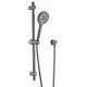 Ideal Hand Shower On Rail (Brushed Gun Metal)