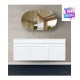 Paris Series White Wall Hung Vanity Only