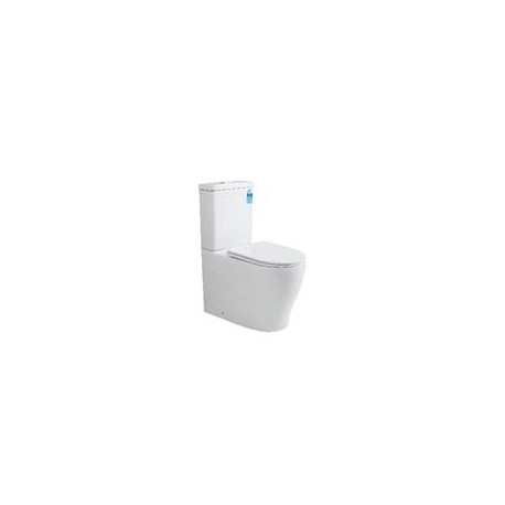 Zues Rimless Tornado Toilet Suite