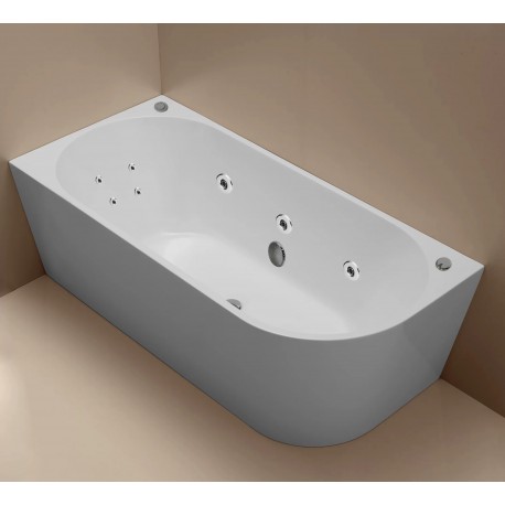 MILAN Spa Left/Right Corner Bathtub