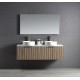 VIVO Wall Hung Vanity &Stone Top 