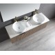 VIVO Wall Hung Vanity &Stone Top 