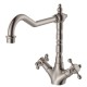 Lillian Shepherds Crook Sink Mixer, Matte Black/Chrome/Urban Brass/Brushed Nickel/Champagne