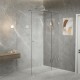 Gem Series Configuration A Frameless Pivot Shower Screens Front 