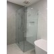 Gem Series Configuration A Frameless Pivot Shower Screens Front 