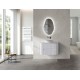 Bristol Collection Wall Hung Vanity Set With Stone Top
