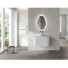 Bristol Collection Wall Hung Vanity Set With Stone Top