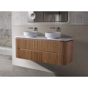 Bristol Collection Wall Hung Vanity Set With Stone Top