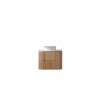 Bristol Collection Wall Hung Vanity Set With Stone Top&Under mount Basin