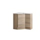 Corner Vanity 600 x 900