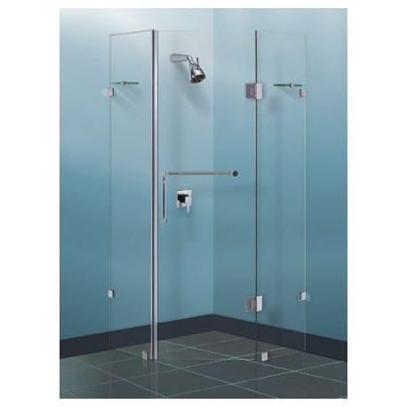 Diamond Shape Shower Screen 