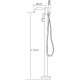 Freestanding Bath Shower Mixer 