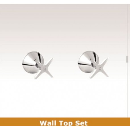 Lyn Wall Top Tap Set