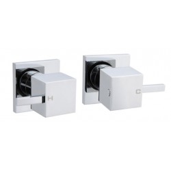 Cube Wall Top Tap Set