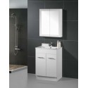 Freestanding Vanity on kicker