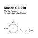 Above counter basin CB-210