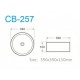 Above counter basin CB-257