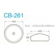 Above counter basin CB-261